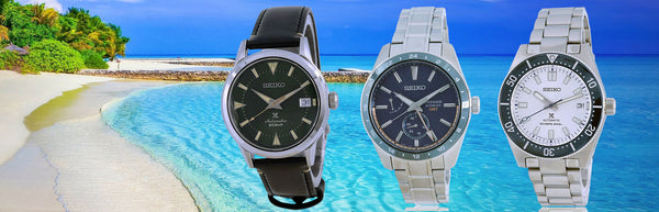 Limited edition collection of Seiko Prospex Black Series Classic Dive Watches
