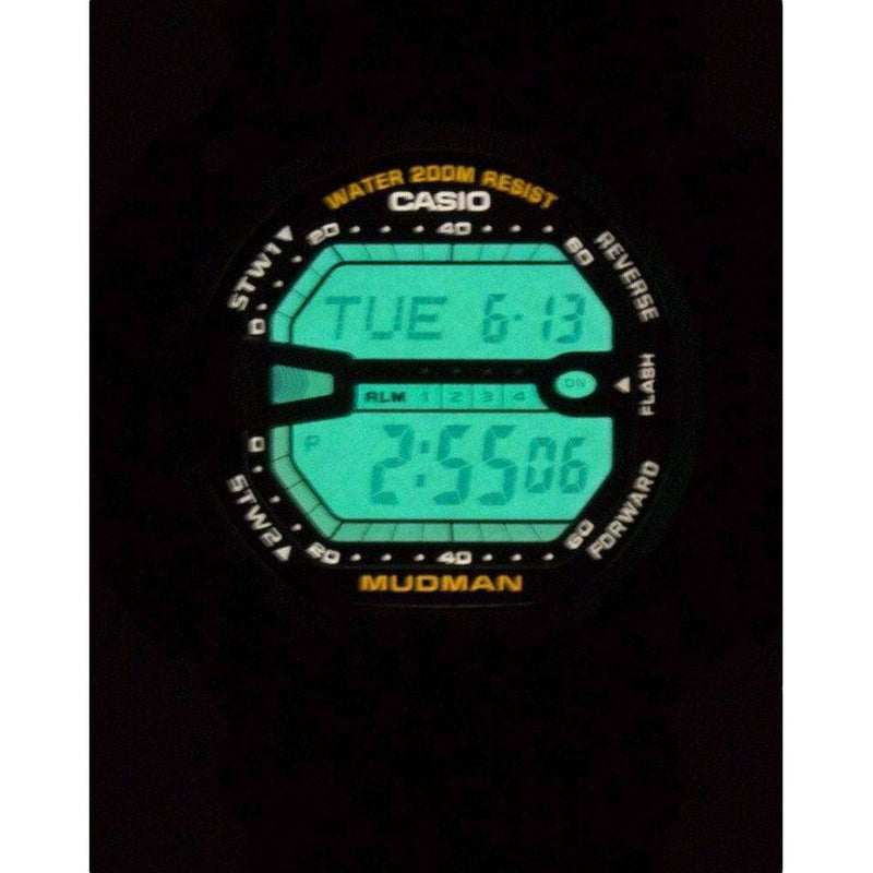 Casio G-Shock G-9000-1V LED Light