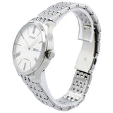Citizen NH8350-59A Stainless Steel Case With White Textured Dial 