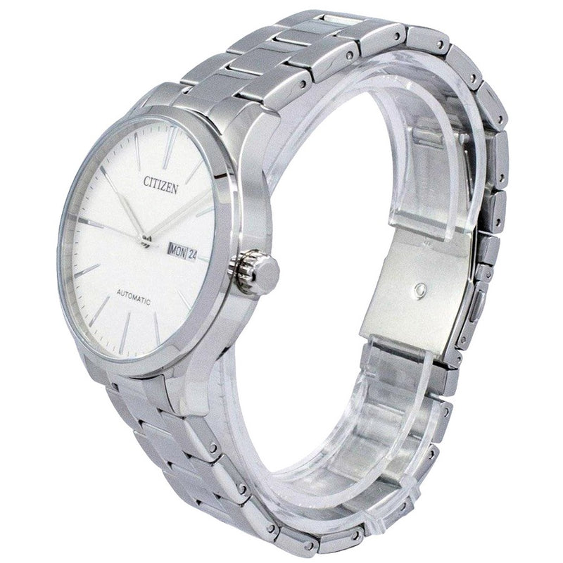 Citizen NH8350-83A Stainless Steel Case With White Dial 